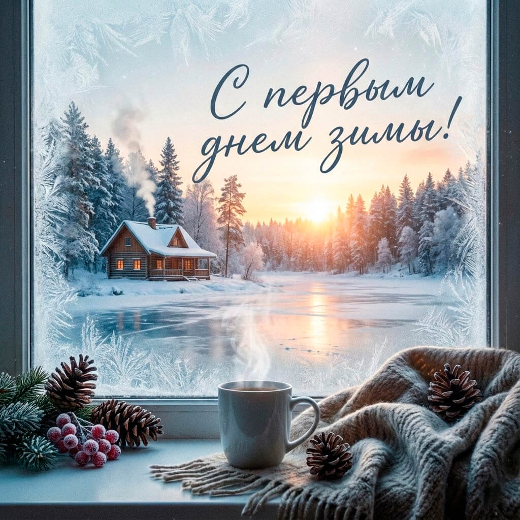 Картинки и открытки с первым днем зимы 173 открытки Картинки и открытки с первым днем зимы 173 открытки