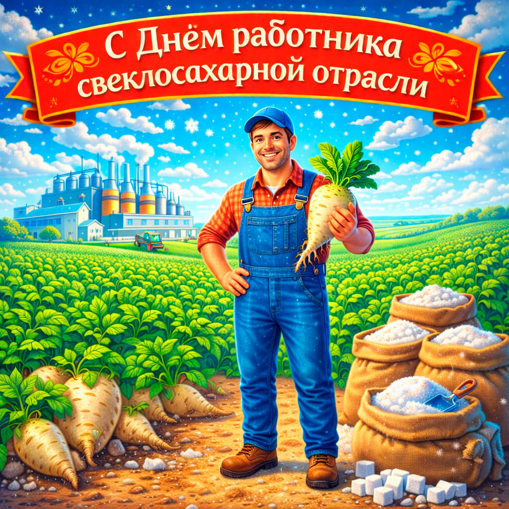 Картинки и открытки с Днем работника свеклосахарной отрасли 7 открыток Картинки и открытки с Днем работника свеклосахарной отрасли 7 открыток